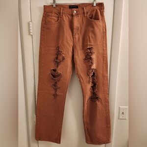 Aeropostale 90s Baggy Distressed Jeans - Size 12R